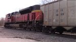 BNSF coal train DPU